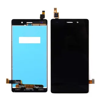 Originál Pro Huawei P8 Lite ALE-L04 ALE-L21 LCD Displej S Touch Screen Digitizér Montáž S rámečkem Černé Bílé Zlato