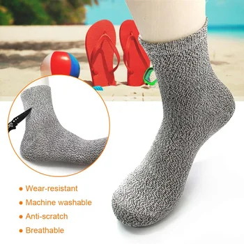 Pár Unisex Ponožky, Obuv No-Slip Anti-Smyk Prodyšný Toe Ponožky Bosé Nohy Běží Pláži HPPE Muži Ženy Plavat Beach Ponožky