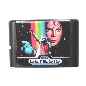 Michael Jackson ' s Moonwalker EU/US Shell 16 bit MD Karetní Hra Pro Sega Mega Drive Pro Genesis