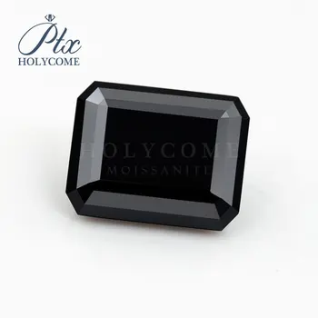 3x4.5mm 2020 hot prodej Černá Smaragd Moissanite Černá Moissanite Diamant továrny zásobující velkoobchodní moissanite certifikát