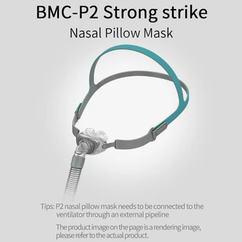 Pro BMC-P2 CPAP Nasal Pillow Case W Pokrývky hlavy S M L Polštáře Spát Pomocník pro Chrápání