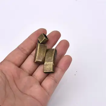 2ks/Set Bronz z Nerezové Oceli Magnetické Spony Magnet Spony Konektory DIY Komponenty Zjištění Příslušenství 32.5x13.3MM