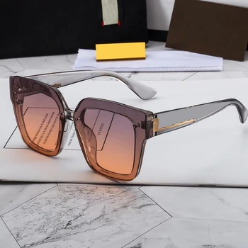 2021 Nové Luxusní Náměstí Pilotní sluneční Brýle, Ženy, Vintage Sluneční Brýle Muži Punk Brýle Oculos Feminino Lentes Gafas De Sol UV400