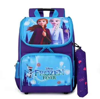 Disney primární školní batoh karikatura Elsa taška přes rameno dívka chlapec kabelka dítě děti batoh dítě Frozen školní batoh