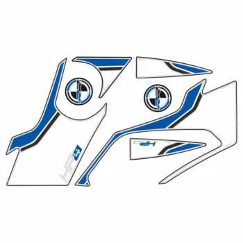 Přední Kapotáže Motoru Číslo Palubě 3D Gel Protector pegatinas moto pro BMW 2012 2013 S1000RR S1000 RR HP4 obtisk
