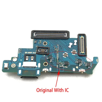 Pro Samsung Galaxy A80 A805F USB Nabíjecí Port, Mikrofon Mikrofon Dock Connector Board Flex Kabel náhradní Díly