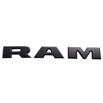 Jedna Sada Auto zavazadlového prostoru 3D RAM Dopis, Logo, Emblém, Zadní Kufr Odznak, Nálepka pro Dodge Ram 1500 2016 2017 2018