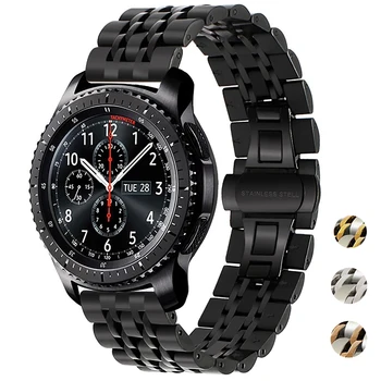 20mm 22mm Nerezové Oceli Watchband pro Hodinky Samsung Galaxy gear S2 S3 Classic pro Amazift HUAWEI Watch Kapela Popruh na Zápěstí