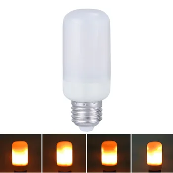 Lampada LED Žárovka, E27 E14 Ampule LED Plamen Lampy E12 B22 E26 Efekt Plamene Ohně Kukuřice Žárovky Blikání Emulace Noční Světlo