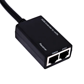 HDMI Přes RJ45 CAT5e CAT6 LAN Ethernet Balun Extender Repeater Podporuje Deep Color Balun Extender Repeater