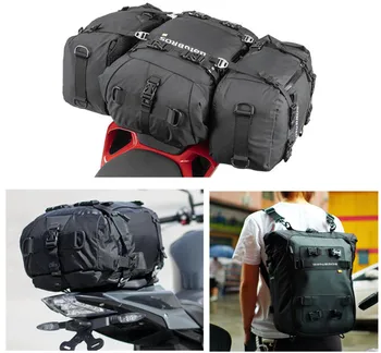 Nové vysoce kvalitní motocyklu zadní sedadla sedlo taška taška vodotěsný motocykl taška multi-funkce motocykl na koni batoh