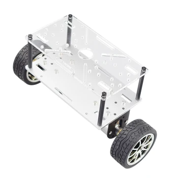 Cheaspest Dvakrát Podvozku Arduino 2WD Self Balancing Robot Auto Sada s 2ks Encoder Motor pro Raspberry Pi DIY KMENOVÉ Části Hračky