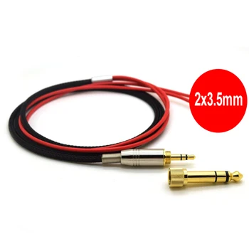 HI-Náhradní Kabel pro Hifiman HE400S HE-400I HE560 ON-350 HE1000 V2 Sluchátka 3,5 mm 2*2.5/3.5 mm Samec Audio kabel
