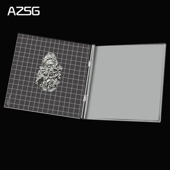 AZSG Razítko Bloku Transparentnost Akrylátové pad DIY Scrapbooking Jasné, razítka DIY Scrapbook fotoalbum, Dekorativní
