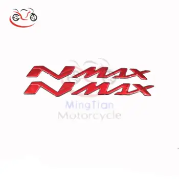 N-MAX Logo Chrome Motocykl 3D Samolepky Nádrže Obtisky Nášivka Znak Pro YAMAHA NMAX N MAX N MAX
