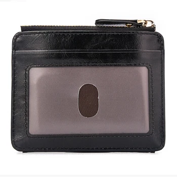Hot Prodej Luxusní Pánské Slim Peněženky Módní Mini Neutrální Magie Bifold Peněženka PU Kožené Malé Držitele Karty peněženka Peněženka 2 Barvy