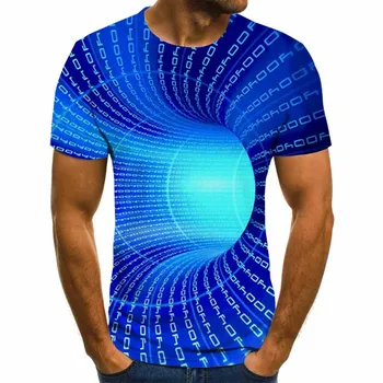 Nový Dopis, Krátký Rukáv T-Košile 3D Tisk Hip Hop Módní Muži/Ženy, v Létě T-Košile Ležérní Oblečení