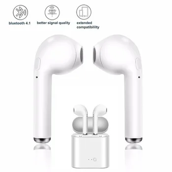 I7mini TWS Bezdrátová Sluchátka Bluetooth sluchátka sportovní Sluchátka Headset S Mikrofonem Sluchátka Pro Samsung Galaxy A20s/A51/A71/A01