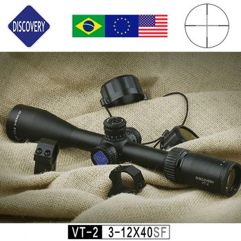 3-12 Riflescopes Objev VT-2 3-12x40SF Skla Vyrytý na Stranu Zaostření na .308 Nárazuvzdorný Levné Ceny Hot Prodej