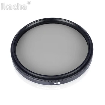 Fotoaparát Filtr UV Filtr + CPL + FLD Kruhový Filtr Kit pro Nikon Canon Pentax Sony Kamery 58mm/52/55/67/72/77 mm