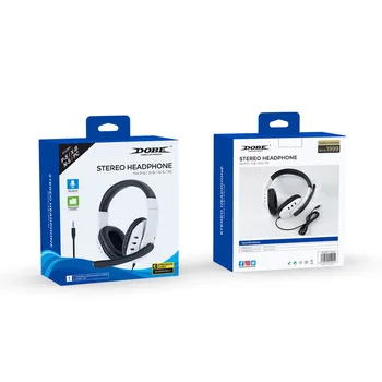 Pro PS5 Drátový Headset Sluchátka s Mikrofonem pro PS4/Switch/Xbox ONE/360/PC Univerzální