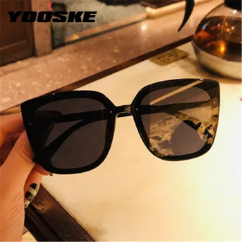 YOOSKE Nadrozměrných sluneční Brýle, Ženy Vintage Značka Jednoho Kusu Sluneční Brýle Gradient Brýle Pro Ženy
