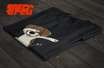 Utírala Legrační Beagle Beagle Pes Módní Krátký Rukáv T-Košile Bavlna T Košile pánská Posádky Krku Tričko Comic