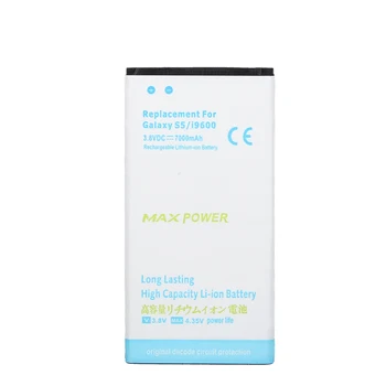 Vysoká Kapacita 7000mAh Baterie Pro Samsung G900FD Galaxy S5 i9600 G900F Baterie Náhradní Mobilní Baterie Bateria