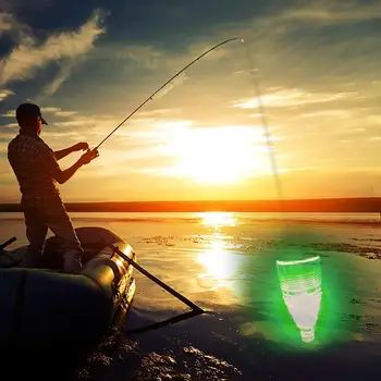 5ks 12cm 27g Světelný Rybářské Světlo Podvodní ryby Lampa Loď rybaření Vícebarevná LED pro noční rybaření nástroje