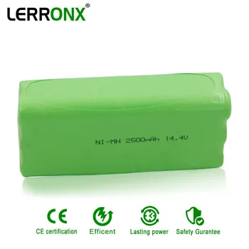 LERRONX 2500mAh 14,4 V NIMH Vysavač Dobíjecí baterie pro Libero M606/M600 GV450 V-bot T270/271 Náhradní bateria