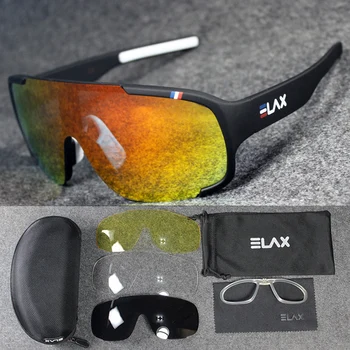 ELAX 1 Sada Cyklistické Brýle Cyklistické Jízdy Běží Golf, Rybaření Venkovní Sportovní Muži Ženy Dámy Nepromokavou Brýle