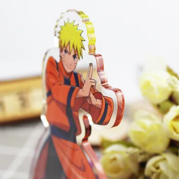 16 CM Anime Naruto Stojící Kakakashi Sasuke Obrázek Akryl Transparentní Dekorace Kreativní Dárek
