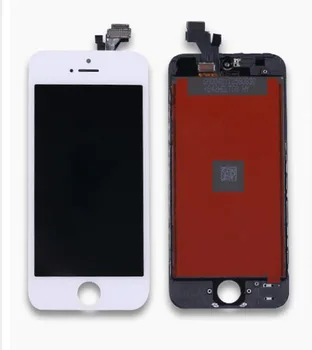 STARDE Náhradní LCD Pro iPhone 5 / 5S LCD Displej Dotykový Displej Digitizer Smysl Sestava Černá / Bílá 4