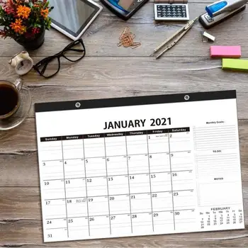 Nové 2021 Jednoduchý Nástěnný Kalendář Týdenní Měsíční Plánovač Programu Organizátor Domácí Kanceláři Visí Nástěnný Kalendář, Denní Plán Planner