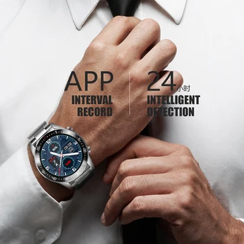 LIGE Chytré Hodinky Muži smartwatch LED Full Touch Screen Pro Android iOS Heart Rate Monitor Krevního Tlaku Vodotěsné Fitness Hodinky