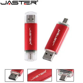 JASTER horké módní Mobilní počítač dvojí použití OTG 2.0 Externí Storag memory stick doprava zdarma 4GB/8GB/16GB/32GB/64GB
