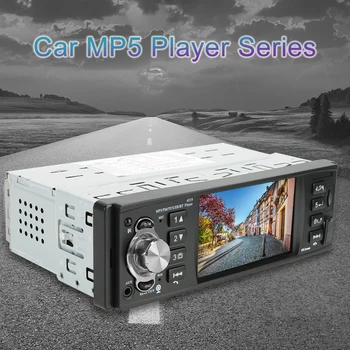 LEEPEE Audio, Video MP5 Přehrávač TF USB Rychlé Nabíjení Bluetooth 4.2 1 Din 4.1 Palcový Auto Rádio ISO Vzdálené Multicolor Osvětlení