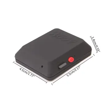 Mini GSM Lokátor S Monitor Fotoaparátu Video Tracker v Reálném Čase Sledování a Poslech GPS Tracker s SOS Tlačítko X009 3XUB