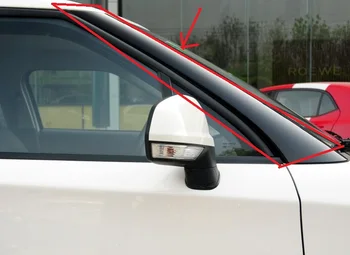 1ks Přední okna obložení sloupku černý kryt levé / pravé straně pro Čínský SAIC MG3 auto auto motor součástí 10081889