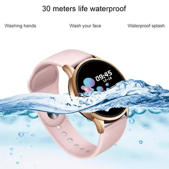 LIGE fitness tracker, chytré hodinky Vodotěsné Sport Pro IOS, Android telefon Smartwatch Monitor Srdečního tepu, Krevní Tlak, Funkce