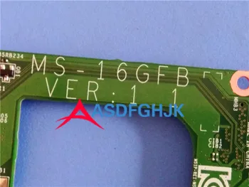 Původní PRO MSI Ge60 Ms-16gf Audio Jack HDMI USB Deska Ms-16gfB plně testovány