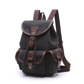 2020 Nové PŘEDPOVÍDAT módní pánské batoh vintage canvas batoh školní taška pánské cestovní tašky velká kapacita batohu