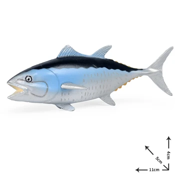 Nové 11cm Simulace Oceánu Zvířat PVC Tuňáka Model, Akční Figurky Kolekce Miniaturní Poznávání Vzdělávací Hračky pro děti Dárek