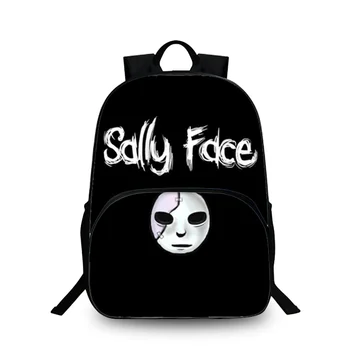 Pop Hra Sally Obličej Denní Batoh Teenagery Módní Školní Tašky, Děti Laptop Batoh Děti Tašky Příležitostné Cestování Batoh