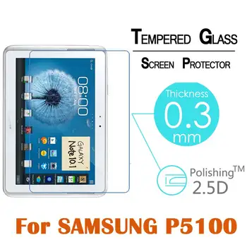 Tvrzené Sklo Pro Samsung Galaxy Tab 2 A Note 10.1 P5100 10.1 N8000 Screen Protector Clear proti Výbuchu Tvrzené krycí Fólie