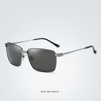 Elegantní Značka Designer Polarizované sluneční Brýle Muži Slitiny UV400 Řidičské Brýle Klasické Brýle Rybolovu Oculos Gafas De Sol Hombre E215