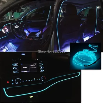 Nálepka na Auto auto LED pás dekorativní samolepky pro vhled nissan juke citroën berlingo volkswagen transporter t5 Příslušenství