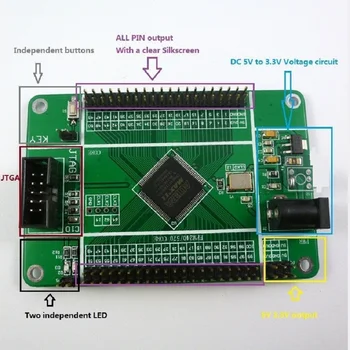 TB282 ALTERA MAX II EPM570 CPLD Minimální Systémové Jádro Development Board EPM570T100C5N Nahradit EPM240 PLD FPGA Programovatelné