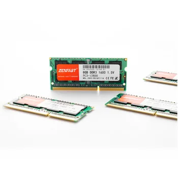 ZENFAST 4GB DDR3 8GB 1333Mhz 1600Mhz SO-DIMM 1.5 V Notebooku RAM 204Pin Laptop Paměti sodimm