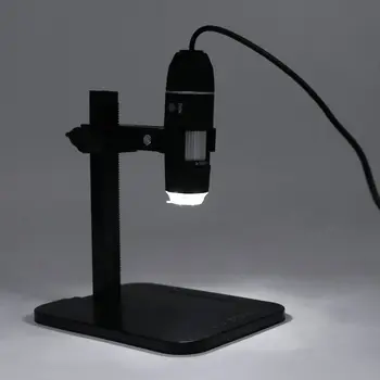 1600X 8LED USB Digitální Mikroskop, Lupa, Fotoaparát Endoskop s Pravítkem Výložníku